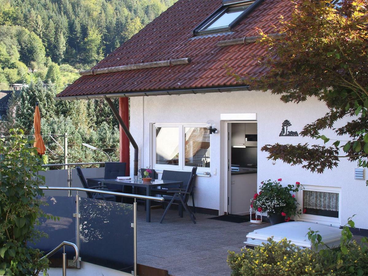 Ferienwohnung Am Eiberg Бад-Вильдбад Экстерьер фото